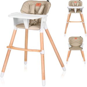 Lionelo Koen - Kinderstoel - 5-punts veiligheidsgordel - antislip voetjes - draagvermogen van 30 kg