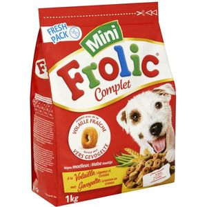 Frolic mini met gevogelte hondenvoer 1 kg