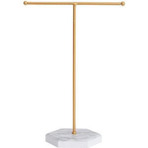 Ibenzoa® Elegante Metalen Sieradenhouder met Multifunctionele Opbergruimte voor Accessoires