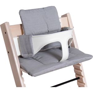 Kinderstoel zitkussenset, geschikt voor Stokke Tripp Trapp, 2-delig, 100% biologisch katoen, design Kos