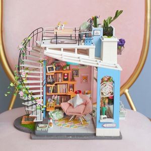 Losy® - Dora's Zolder - modelbouw miniatuur - zelfbouwpakket met verlichting