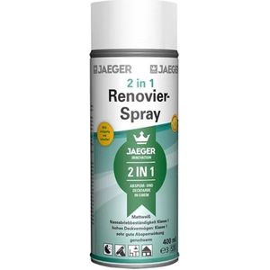 Jaeger 2 in 1 Renovatiespray Wit 400ml