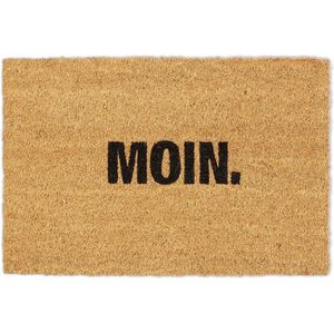 Relaxdays deurmat kokos - moin - antislip - entreemat - kokosmat - schoonloopmat - hal