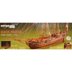 Mantua Model - Race Horse - Houten Bouwpakket - Schaal 1:47