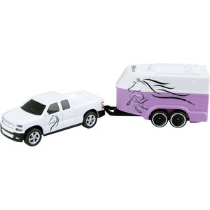 1:64 Revell 23567 RC Pickup Auto met Paarden Trailer RC Model Kant en Klaar