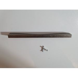 Meubelgreep - Handgreep Brons Plat inclusief schroeven| 19.9cm | Meubelhandvat | Landelijke greep | Industriële Keukengreep | Hand Grepen | Deurgreep Staal | Metaal | Strak Meubelbeslag | schuifdeur | Handvat | Greep | Schuifdeurgreep |