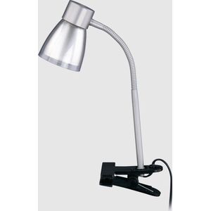 BRILONER - klemlamp - flexarm - bedlamp - excl. 1xE14 - 40W - titaankleurig