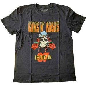 Guns N' Roses - UK Tour '87 Heren T-shirt - M - Zwart