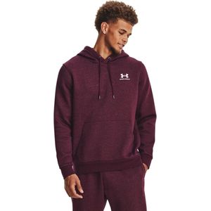 Ua Essential Fleece Hoodie-Mrn Size : SM