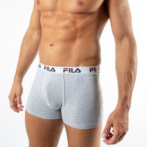 FILA - Heren Basic Boxershorts - 5 Pack - Maat S - Grijs