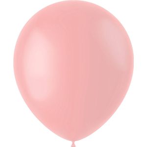 Folat - ballonnen Powder Pink Mat 33 cm - 10 stuks