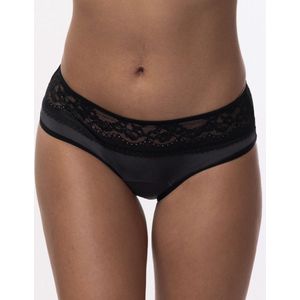 Dorina 2-pack incontinentie ondergoed - Hipster - Lace - S - Zwart