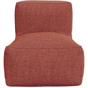 Vente-unique Tuinfauteuil van stof - Terracotta - NOUMARA van MYLIA