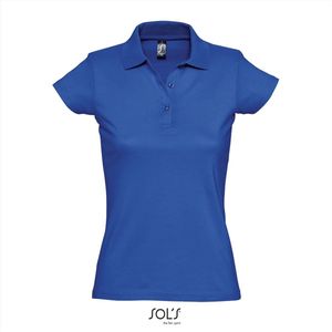 SOL'S Women´s Jersey Polo Shirt Prescott L534 - Royal Blue 241 - XL