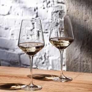 vaatwasmachinebestendige Tritan-kristalglazen, Luxe Wijnglazen set, Set of 6