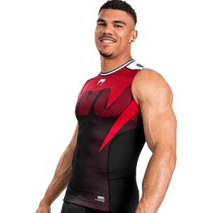 Venum Adrenaline Mouwloze Rashguard Rood Zwart