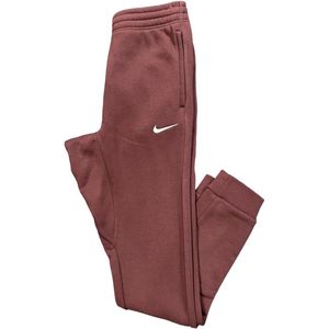 Nike Fleece Joggingbroek (Oxen Brown/Oxen Brown/Wit) - Maat XL