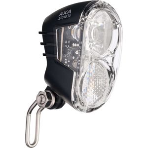 AXA Echo 30 - Fietslamp voorlicht - LED Koplamp - Auto On Fietsverlichting – Steady - Dynamo - 30 Lux