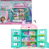 Gabby's Poppenhuis - Magische Poppenhuis - +60cm hoog - vanaf 3 jaar - inclusief Gabby en Pandy-speelfiguur met 8 meubeltjes en 3 accessoires