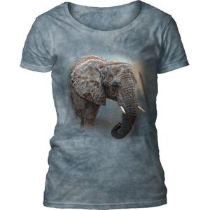 Ladies T-shirt Mighty Elephant XL