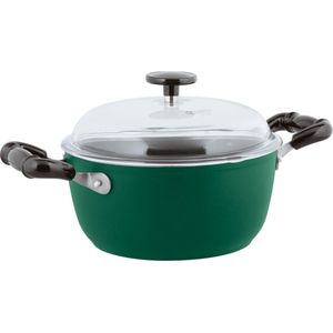 Sambonet Vintage Kookpan - Incl. Deksel - Aluminium - Ø20cm - Groen