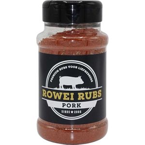 Rowei Specerijen - Pork Rub - Strooibus 300 gram - Kruiden voor vlees - BBQ kruiden