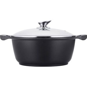 Luxe Swiss Pan - Braadpan - Soeppan - Ø 20 cm - 2.5 Liter - Inductie - Keramisch