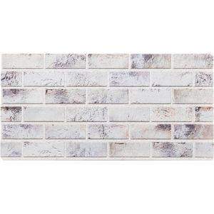 vidaXL - Wandpanelen - 10 - st - 3D - 100x50 - cm - EPS - lichtgrijs