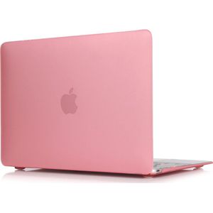 Mobigear - Laptophoes geschikt voor Apple MacBook Air 11 Inch (2010-2016) Hoes Hardshell Laptopcover MacBook Case | Mobigear Matte - Roze - Model A1370 / A1465