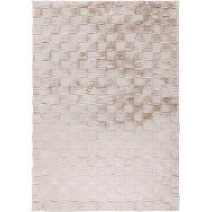 Zacht Hoogpolig Vloerkleed | Tapijt | Soul | Licht Taupe | 160x230 cm