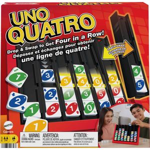 UNO Quatro - Vier Op Een Rij - Kaartspel