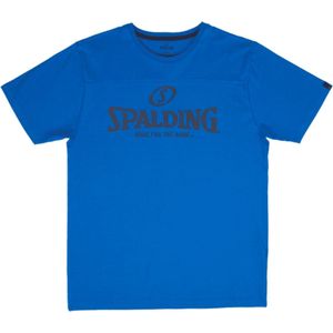 Spalding Essential Logo T-Shirt Heren - Royal | Maat: S