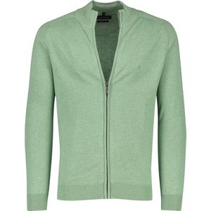 CASA MODA comfort fit vest - groen - Maat: L