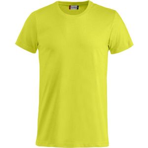 Clique 2 Pack Basic Fashion-T Modieus T-shirt kleur Signaal Groen maat 4XL
