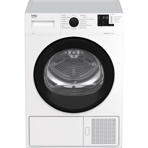 Beko DR81480 - Droger - Warmtepompdroger - Voorlader - 64 dB - 8 kg - Wit