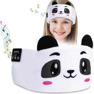 Slaapmasker Bluetooth met hoofdtelefoon microfoon - muziek slapen - verjaardagscadeau - kinderen jongens meisjes - reizen - slapen