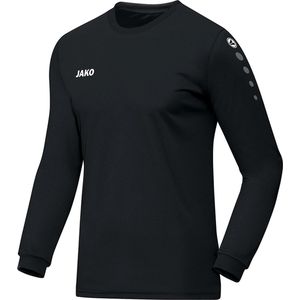 Jako Team Longsleeve T-shirt Heren Sportshirt - Maat XXL  - Mannen - zwart