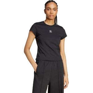 adidas Originals Essentials Slim-fit T-shirt - Dames - Zwart- M