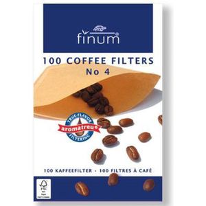Finum Koffiefilters Nr 4 - Set-100