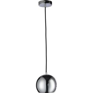 J-Line Bol hanglamp - metaal - zilver - small - woonaccessoires