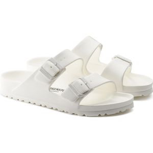 Birkenstock Arizona EVA Heren Slippers - White  - Maat 44