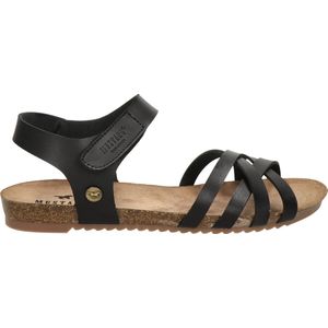 Mustang Sandalen Plat Sandalen Plat - zwart - Maat 39