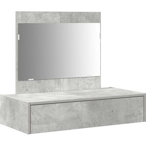 vidaXL - Wandkast - Beton - Grijs - 83x40x70 - cm