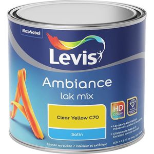 Levis Ambiance Lak Satin Mix - Clear Yellow C70 - 0,5 L
