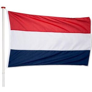 Nederlandse Vlag Nederland Marineblauw 150x225cm Premium - Kwaliteitsvlag - Geschikt voor buiten - Koningsdag