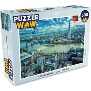 Puzzel Londen - Theems - Tower Bridge - Legpuzzel - Puzzel 500 stukjes