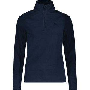 NOMAD® Fleece Vest Dames | Maat M | Donkerblauw | Stretch Fleece Trui | Sweater met halve rits | Wintersport | Warm en Ademend