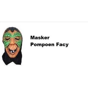 Masker Pompoen Facy - Halloween horror themafeest festival creepy