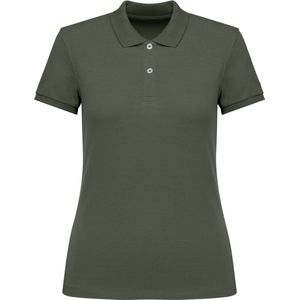 Native Spirit Ecologische damespolo in piquétricot NS208 - Organic khaki - XXL