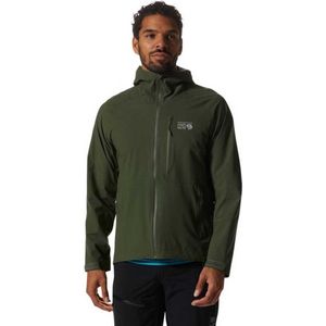Mountain Hardwear Stretch Ozonic Jacket - Regenjas - Heren Surplus Green M